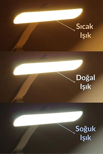 Şarjlı Masa Lambası 3 Renk